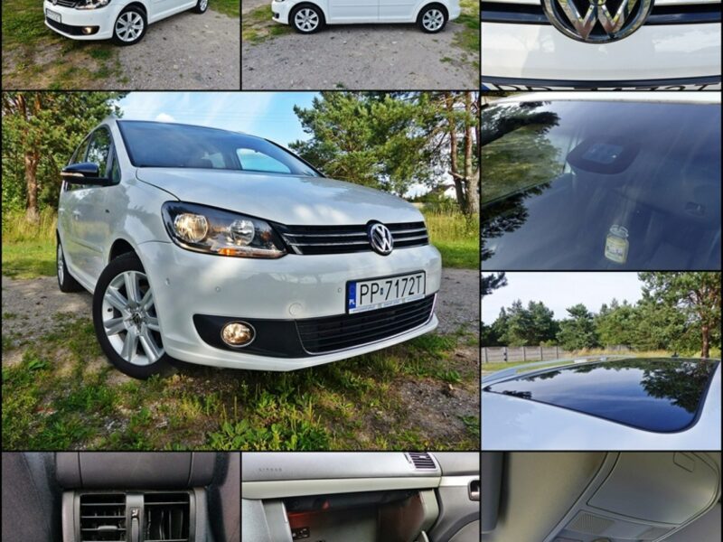 Volkswagen Touran 2.0 TDI*MATCH*Climatronic*Alu*Navi*Półskóry*Panorama*7osób*Zadbany!!! II (2010-2015)