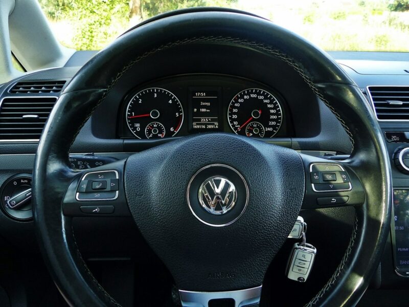 Volkswagen Touran 2.0 TDI*MATCH*Climatronic*Alu*Navi*Półskóry*Panorama*7osób*Zadbany!!! II (2010-2015)
