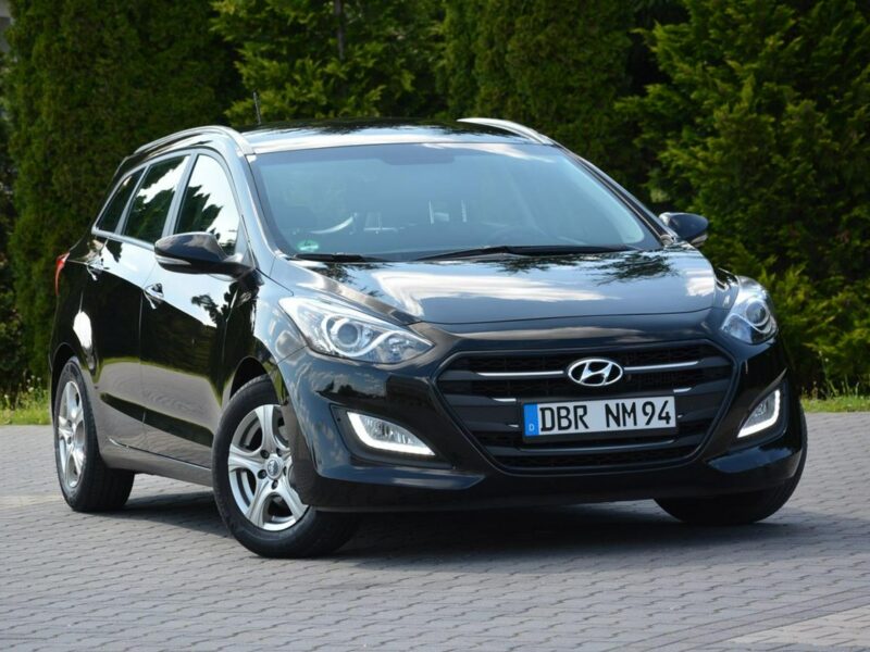 Hyundai i30 Lift Ledy Duża Navi Parktronic Aso Hyundai z Niemiec lakier oryginał II (2012 - 2016)