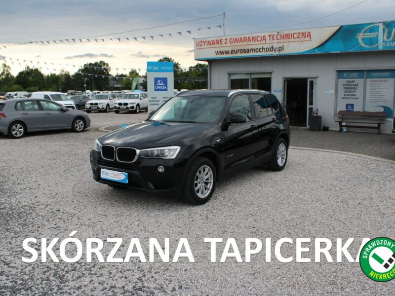 BMW X3 190HP Skóra Gwarancja Xdrive automat F25 (2010-)