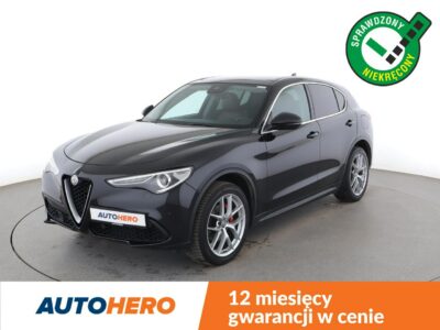 Alfa Romeo Stelvio Executive automat 4x4 280KM skóra panorama ACC PDC-kamera