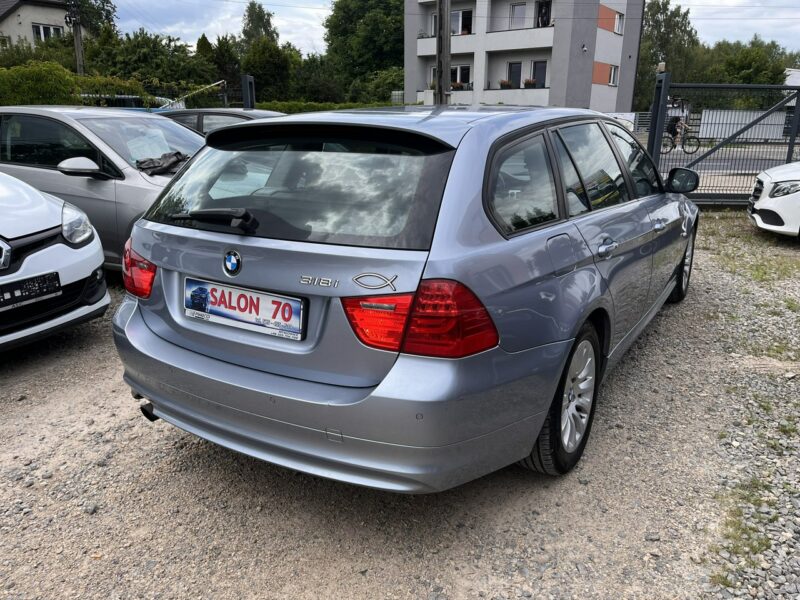 BMW 318 2.0 1wł Klima Alu Czujki Parkowan 6 biegów Bez Rdzy Stan BDB BEzwypadk E90 (2005-2012)