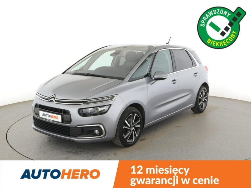 Citroen C4 Picasso automat navi panorama kamera i czyjniki parkowania grzane fotele II (2013-)