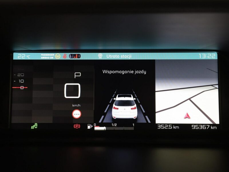 Citroen C4 Picasso automat navi panorama kamera i czyjniki parkowania grzane fotele II (2013-)