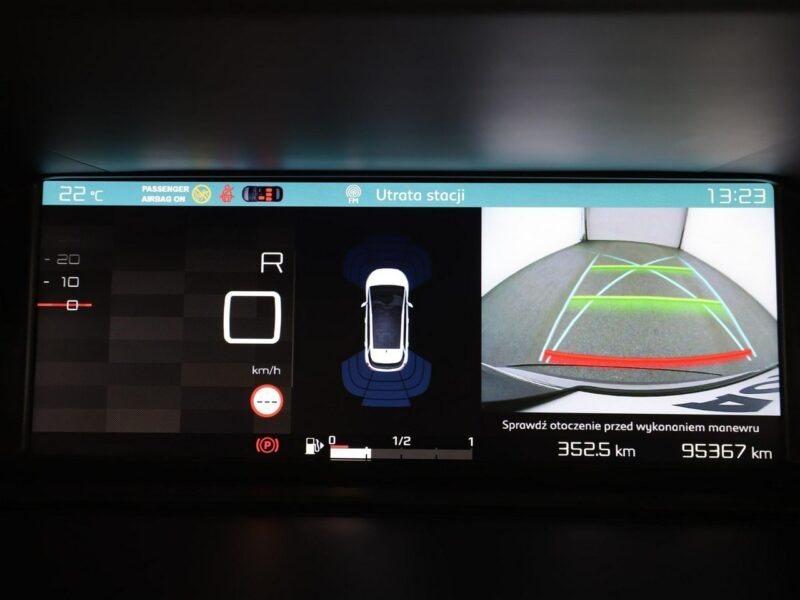 Citroen C4 Picasso automat navi panorama kamera i czyjniki parkowania grzane fotele II (2013-)