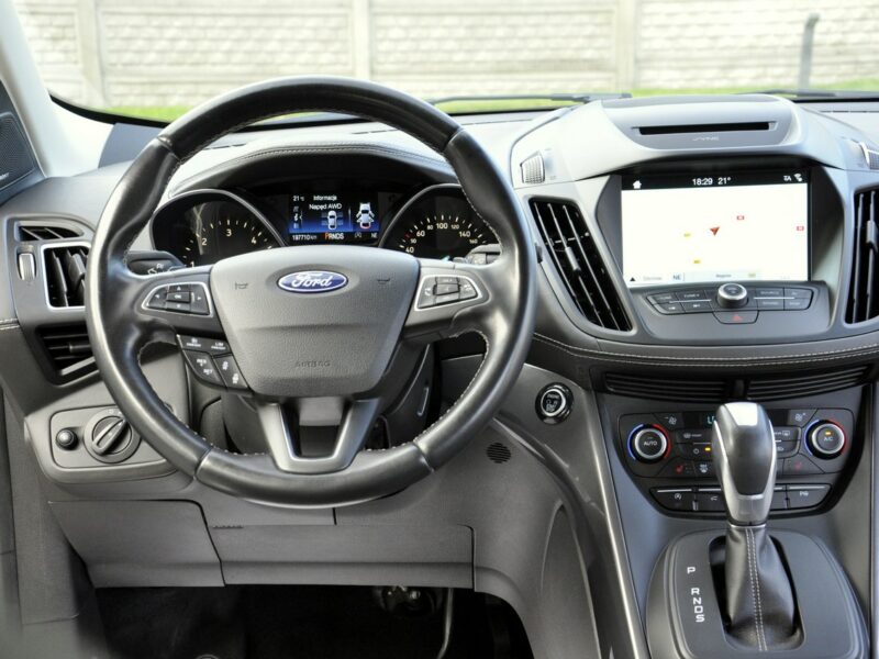 Ford Kuga 2,0TDCi 180KM ViGNALE/AWD/Skóra/Serwis/FullLed/BLiS/Navi/Android/PDC II (2012-)