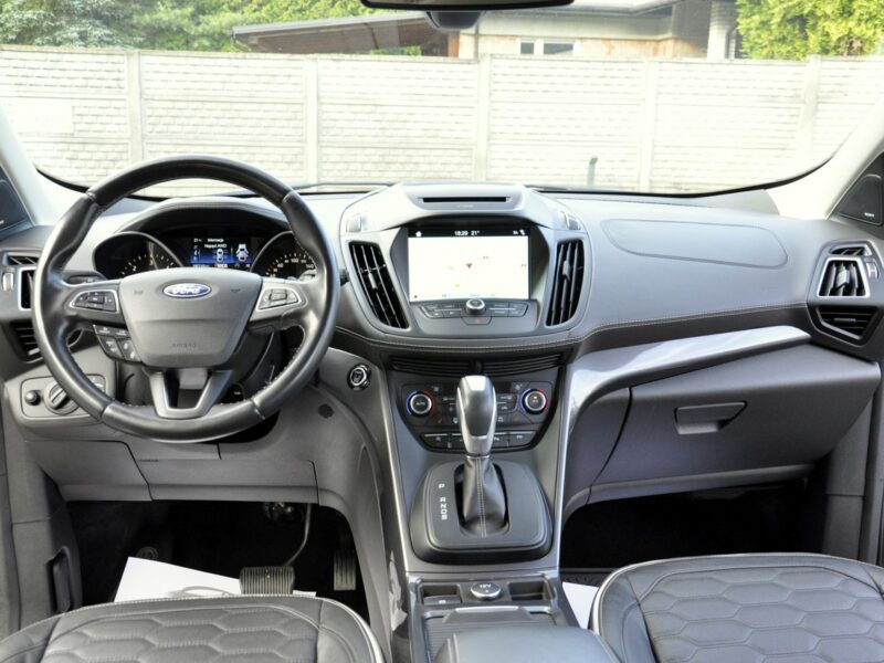 Ford Kuga 2,0TDCi 180KM ViGNALE/AWD/Skóra/Serwis/FullLed/BLiS/Navi/Android/PDC II (2012-)