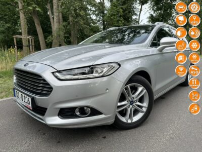 Ford Mondeo MK5 2.0 TDCI 150 Koni Convers Titanium Led Navi PowerShift Alu 17 Mk5 (2014-)