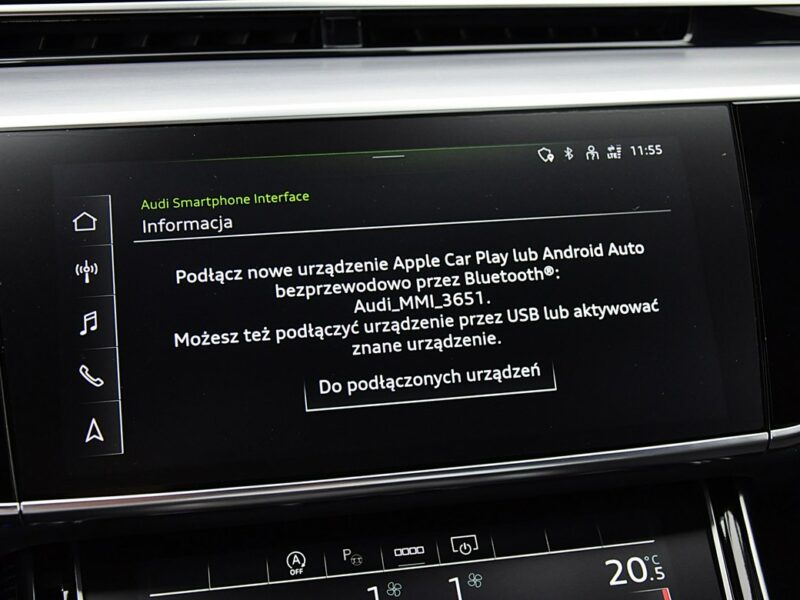 Audi S8 V8 571 KM Quattro B&O3D VirtualPlus MatrixHD Oled Kamery360 Hak Black D5 (2017-)