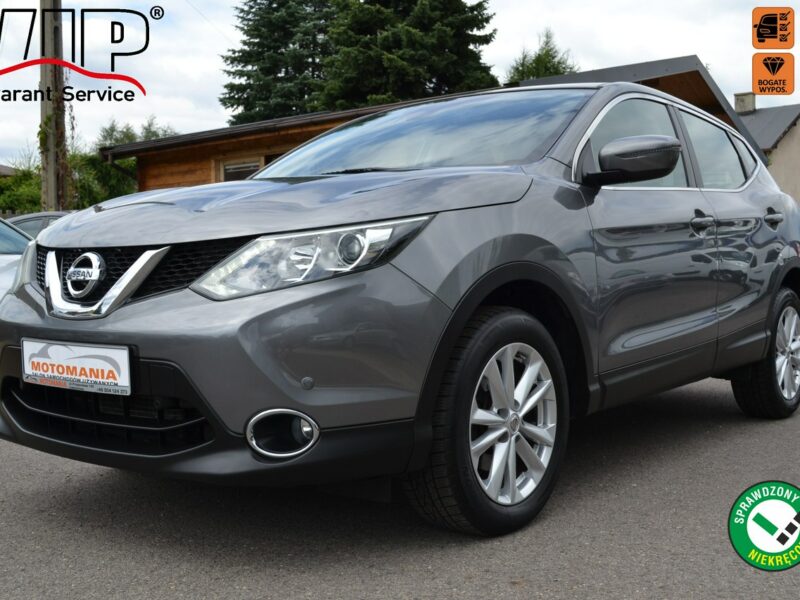 Nissan Qashqai Climatronic dwustrefowy*Alufelgi*Serwis*Podgrz. Fotele.Automat*Led II (2013-2021)