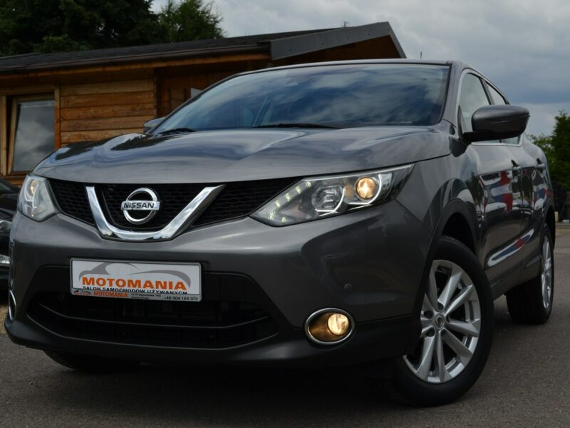 Nissan Qashqai Climatronic dwustrefowy*Alufelgi*Serwis*Podgrz. Fotele.Automat*Led II (2013-2021)