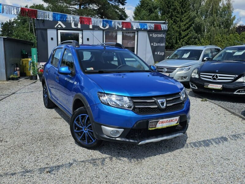 Dacia Sandero Stepway PIĘKNA,Navi, Klima,Czujniki*Super Stan*Gwarancja*Zamiana -Automi-x.pl II (2012-2020)