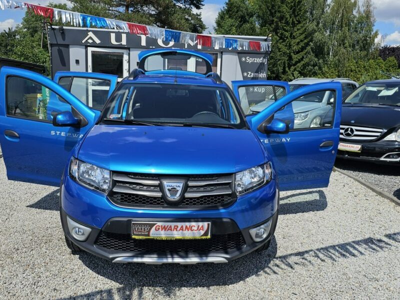 Dacia Sandero Stepway PIĘKNA,Navi, Klima,Czujniki*Super Stan*Gwarancja*Zamiana -Automi-x.pl II (2012-2020)