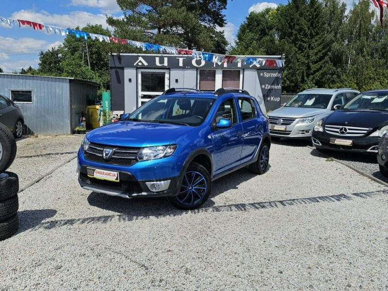 Dacia Sandero Stepway PIĘKNA,Navi, Klima,Czujniki*Super Stan*Gwarancja*Zamiana -Automi-x.pl II (2012-2020)