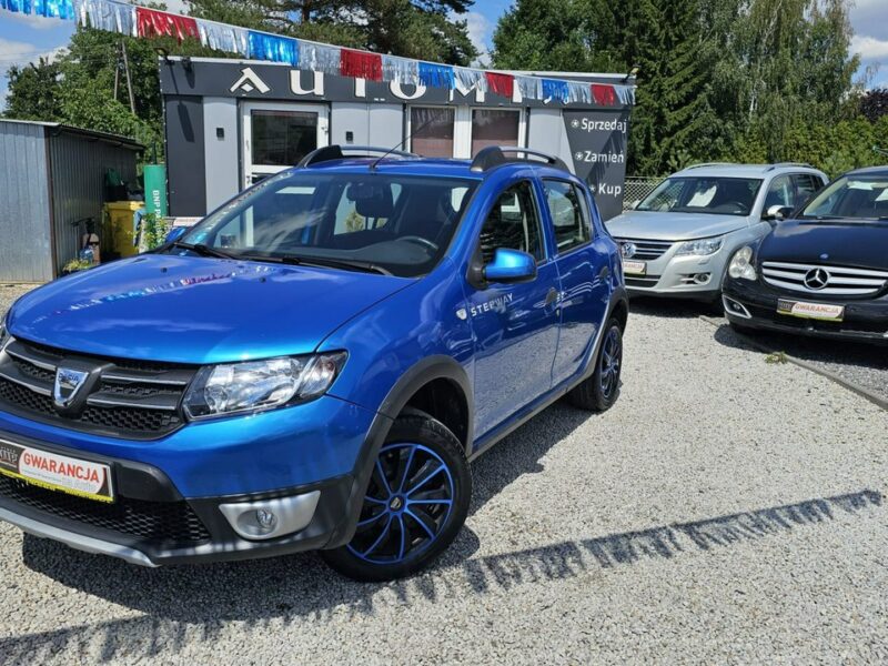 Dacia Sandero Stepway PIĘKNA,Navi, Klima,Czujniki*Super Stan*Gwarancja*Zamiana -Automi-x.pl II (2012-2020)