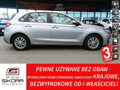 Hyundai i30 1,5 16V Led+Tempomat GWARANCJA 1WŁ Kraj Bezwypadkowy Serwisowany F23% III (2017-)
