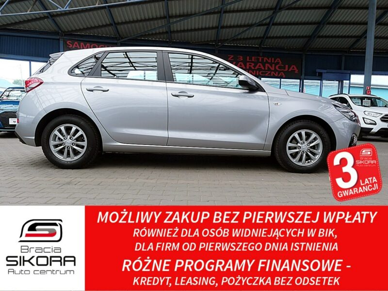 Hyundai i30 1,5 16V Led+Tempomat GWARANCJA 1WŁ Kraj Bezwypadkowy Serwisowany F23% III (2017-)