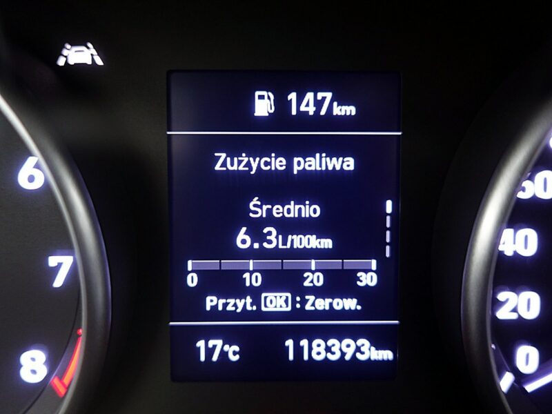 Hyundai i30 1,5 16V Led+Tempomat GWARANCJA 1WŁ Kraj Bezwypadkowy Serwisowany F23% III (2017-)