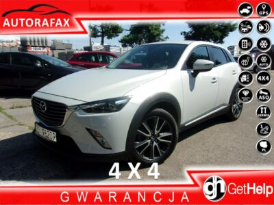 Mazda CX-3 Polski Salon, Pierwszy właściciel, Napęd 4x4, Head-Up, 2 kpl. kół