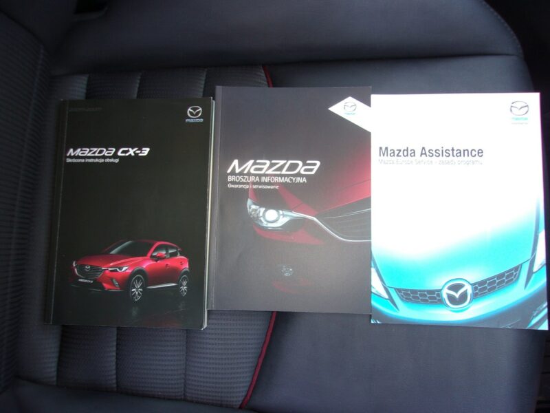 Mazda CX-3 Polski Salon, Pierwszy właściciel, Napęd 4x4, Head-Up, 2 kpl. kół