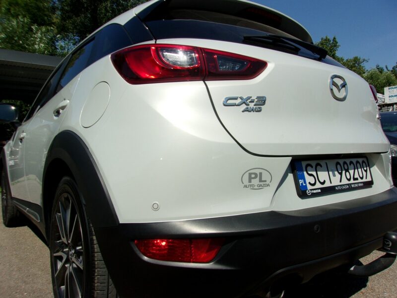 Mazda CX-3 Polski Salon, Pierwszy właściciel, Napęd 4x4, Head-Up, 2 kpl. kół