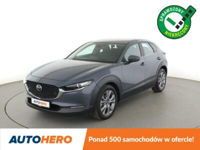 Mazda CX-30 mHEV navi LED klima auto kamera i czujniki parkowania grzane fotele