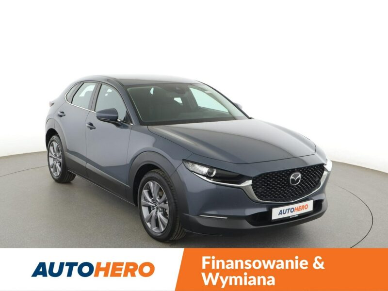 Mazda CX-30 mHEV navi LED klima auto kamera i czujniki parkowania grzane fotele