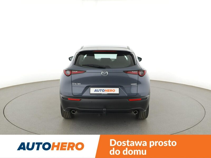 Mazda CX-30 mHEV navi LED klima auto kamera i czujniki parkowania grzane fotele