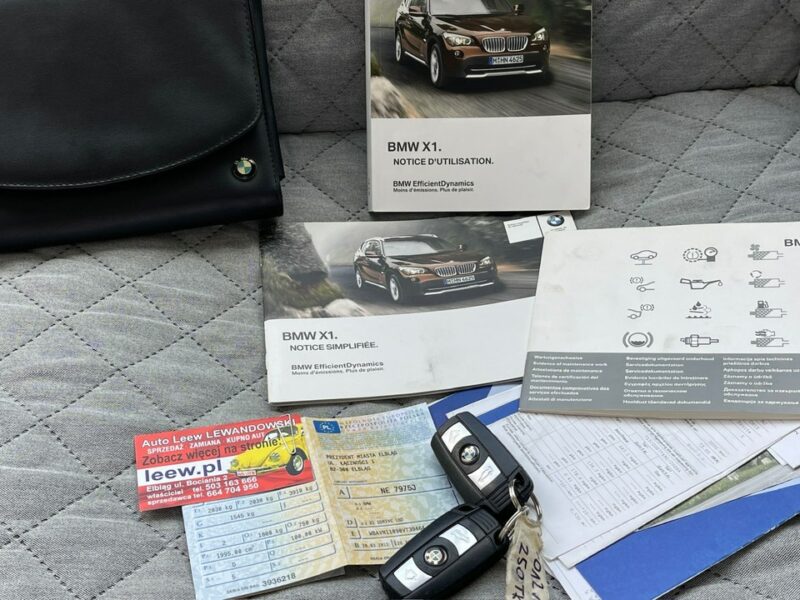 BMW X1 2.0 Diesel Zarejestrowany Ubezpieczony I (E84) (2009-2015)