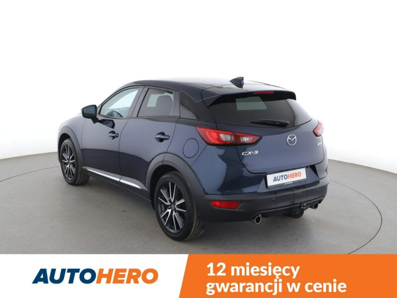 Mazda CX-3 skóra navi klima auto grzane fotele kamera i czujniki parkowania