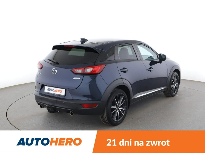 Mazda CX-3 skóra navi klima auto grzane fotele kamera i czujniki parkowania