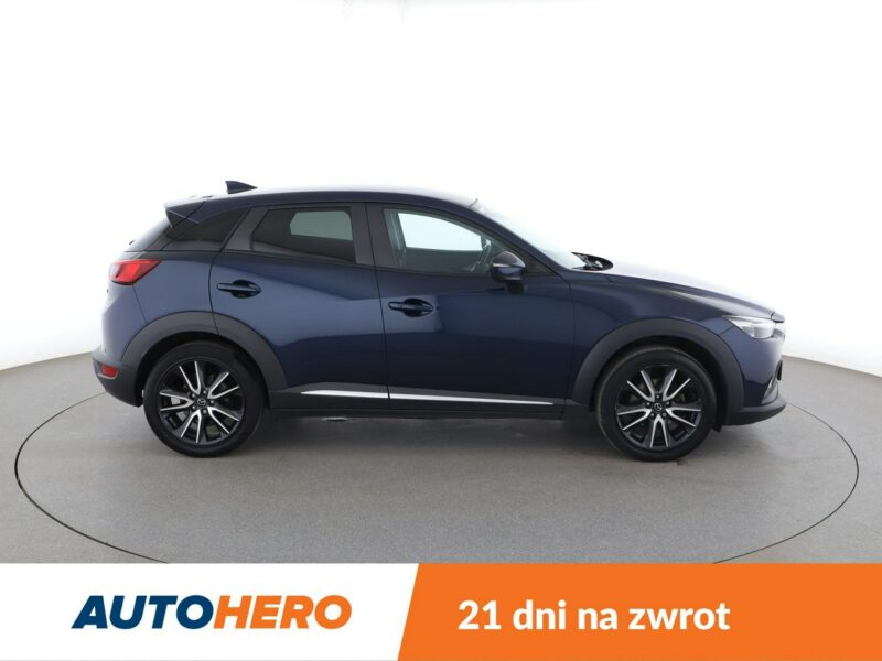 Mazda CX-3 skóra navi klima auto grzane fotele kamera i czujniki parkowania