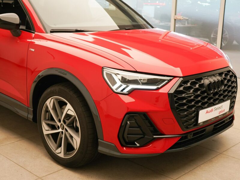 Audi Q3 Sportback 45TFSI 245 KM Quattro Sline VirtualPlus LED Kamera Black