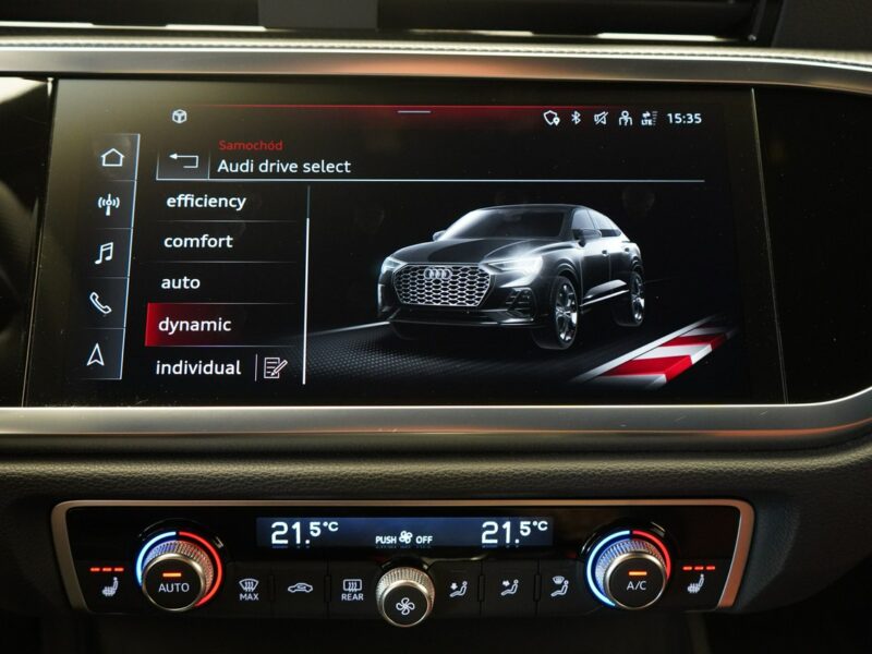 Audi Q3 Sportback 45TFSI 245 KM Quattro Sline VirtualPlus LED Kamera Black