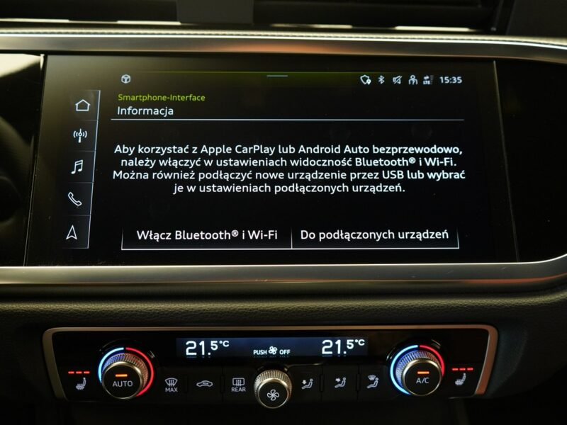 Audi Q3 Sportback 45TFSI 245 KM Quattro Sline VirtualPlus LED Kamera Black