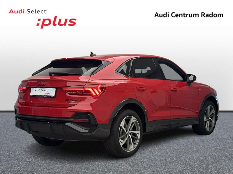 Audi Q3 Sportback 45TFSI 245 KM Quattro Sline VirtualPlus LED Kamera Black