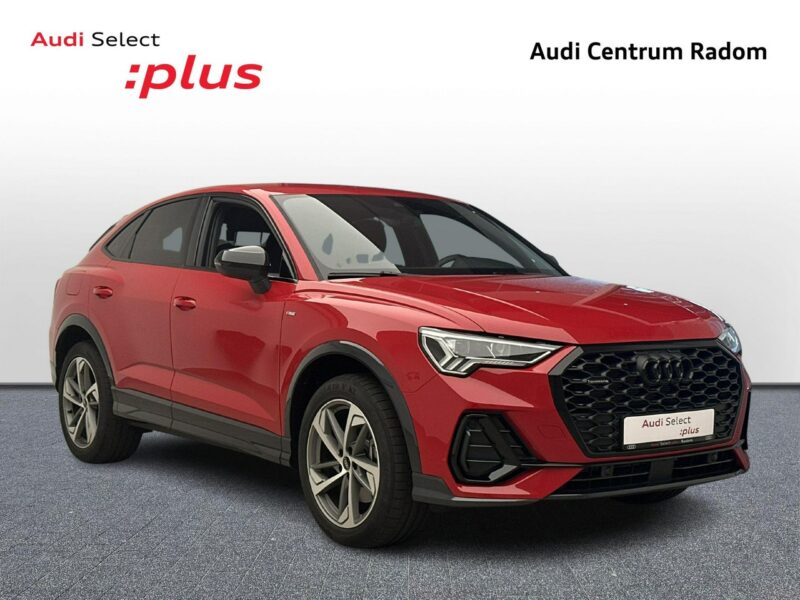 Audi Q3 Sportback 45TFSI 245 KM Quattro Sline VirtualPlus LED Kamera Black