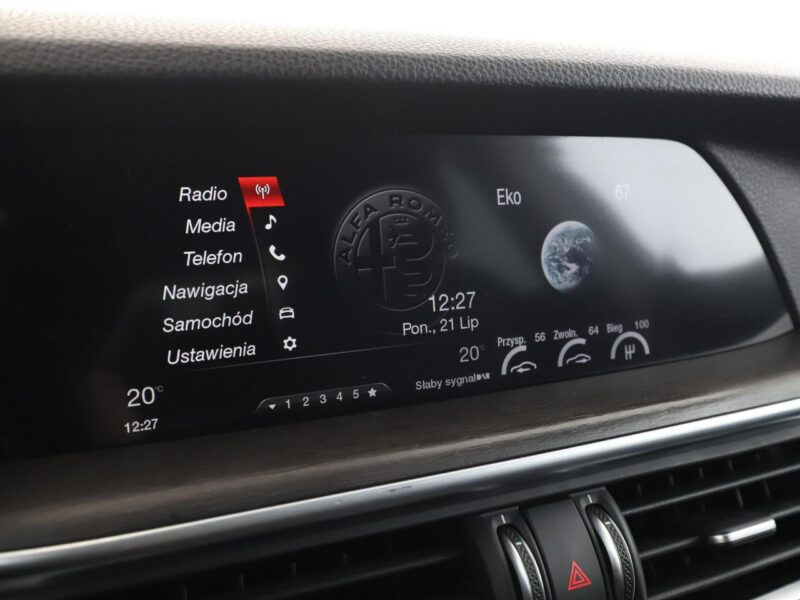 Alfa Romeo Stelvio 4x4, 280KM, skóra, navi, klima auto, LED, grzane fotele