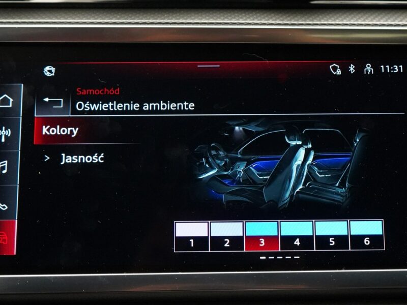 Audi Q3 Sportback 40TFSI Quattro 190KM Sline Kamera360 ACC MatrixLED
