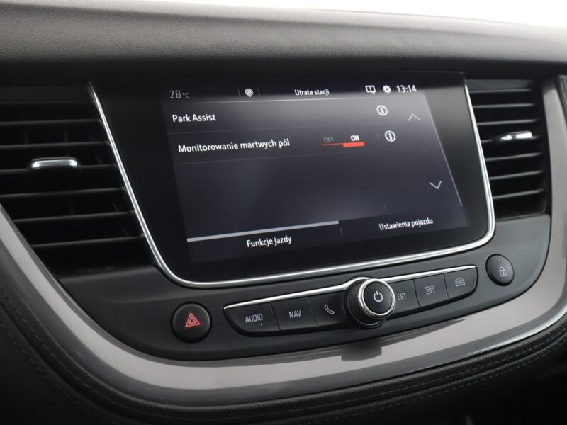 Opel Grandland X navi full LED klima auto kamera i czujniki parkowania grzane fotele