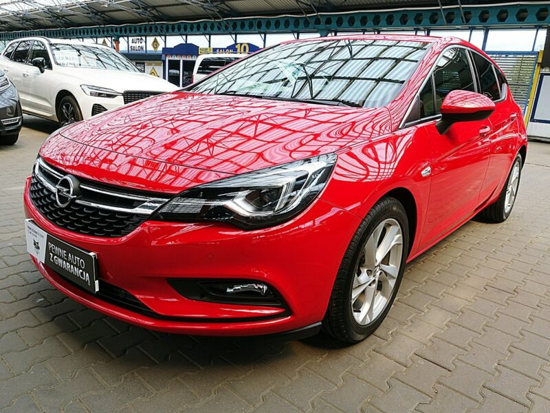 Opel Astra 1.4 TURBO 150KM ELITE+IntelliLUX+Navi GWARANCJA KRAJOWY Bezwypadkowy K (2015-2021)