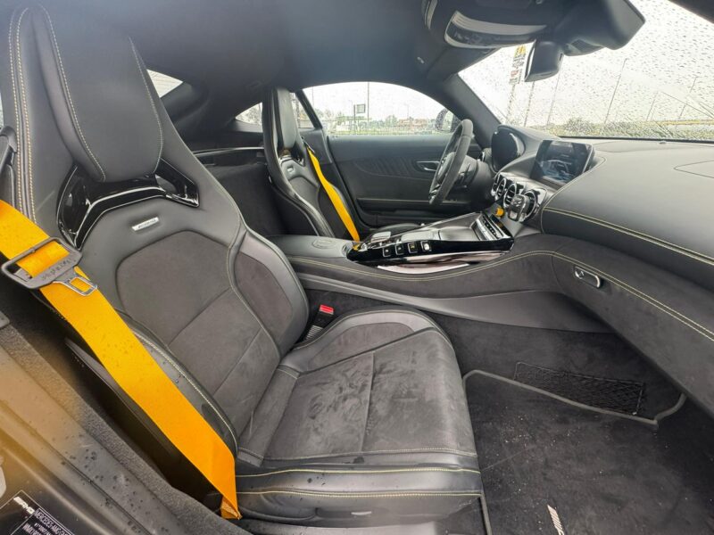 Mercedes AMG GT R 585KM. Skrętna oś. Ceramika. Burmester High End. Karbon. Gwarancja.