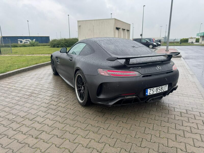 Mercedes AMG GT R 585KM. Skrętna oś. Ceramika. Burmester High End. Karbon. Gwarancja.