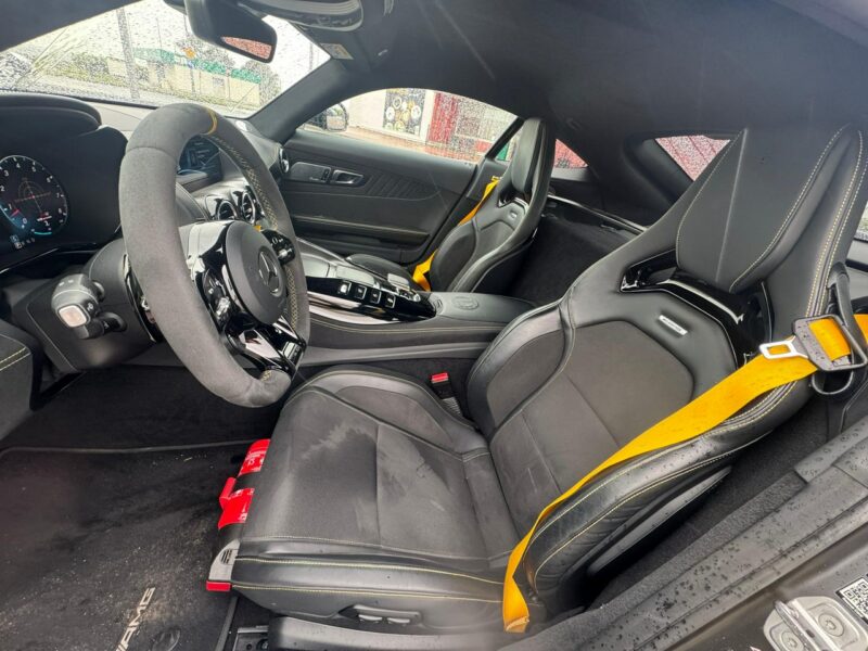 Mercedes AMG GT R 585KM. Skrętna oś. Ceramika. Burmester High End. Karbon. Gwarancja.