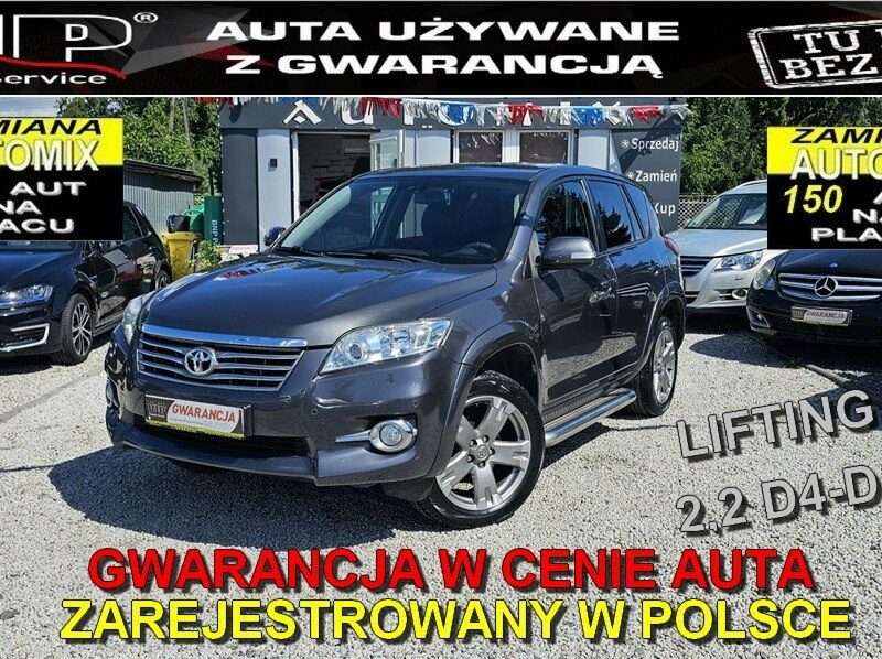Toyota RAV-4 LIFT!! 2.2D * 4x4 * Skóry / Hak / Gwarancja /Zamiana !! Automi-x.pl III (2006-2012)
