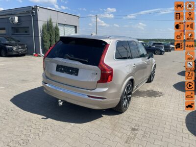 Volvo XC 90 D5 AWD Momentum 7osobowy Kamery360 Hak 235KM II (2014-)