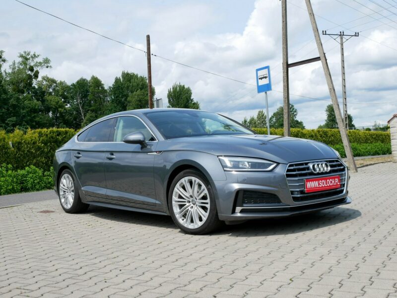 Audi A5 2.0 35 TFSI 150KM mHEV S-Line Sportb. S-tronic -Kraj -1 Wł +Opony F5 (2016-)