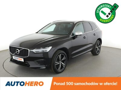 Volvo XC 60 2.0D4 Automat AWD R-Design Panorama Navi Tempomat GrzaneFotele FullLED II (2017-)