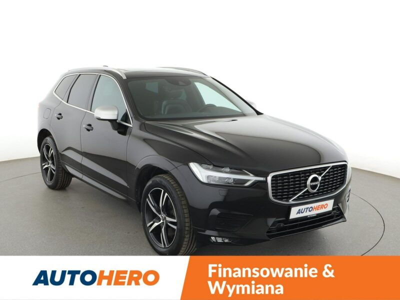 Volvo XC 60 2.0D4 Automat AWD R-Design Panorama Navi Tempomat GrzaneFotele FullLED II (2017-)