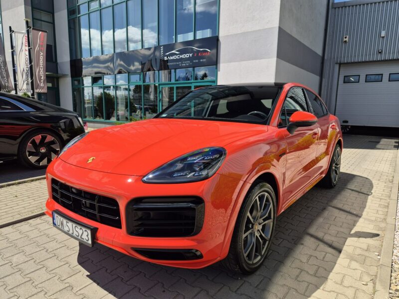 Porsche Cayenne e-Hybrid. Sport Design. Night Vision. ACC. Masaże. Dociągi. BOSE. FV. III(2017-)